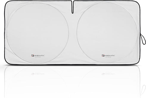 1-Piece Windshield Sunshade Foldable Car Front Window Sun Shade for Most Sports Cars SUV Truck - Best Heat Shield Reflector Cover - Blocks Max UV ...