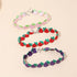Cute Fruit Choker Necklace for Women Embroidered Strawberry Peach Grape Collar Clavicle Chain Necklace Teen Jewelry Gift...