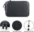 Canboc Hard Carrying Case for UCOMX Nano 3 in 1 Wireless Charger, Mesh Pocket fit USB Cable, Black(Case Only)...