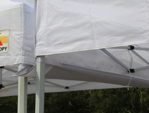 ABCCANOPY 10 Foot Canopy Rain Gutter for Pop up Canopy (Gray)...