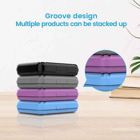 ORICO Hard Drive Case 3.5 inch HDD Storage Carrying Case Anti-Static and Shockproof External Hard Drive Portable Case, Compatible with WD, Seagate...