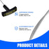 1 PC Car Oil Dipstick with Handle, 46.46In Durable Metal Vehicle Engine Oil Indicator Tool Replacement, Automotive Oil Dipstick Accessories OEM #3...