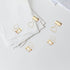 10pcs Heart Shape Binder Clips Gold Metal Binder Clips with Heart Shaped Handle Cute Paper Clamps Paperclips Bookmarks Invoice Bill Clip for Offic...