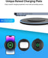 3 in 1 Wireless Charging Pad for iPhone 15 14 13 12 Series, Travel Portable 5W Charger Station for Apple iWatch, Airpods3/2/Pro, 15W Max Wireless ...