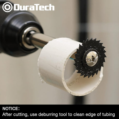 DURATECH Inside Pipe Cutter with 2 Replaced Blades, for PVC and Plastic Pipe...