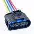 5 Pin Auto Waterproof Connector MAF Mass Air Flow Plug Wire Harness 1J0973999A for Jetta Golf MK4 Beetle TDI ALH 1J0 973 999 A...