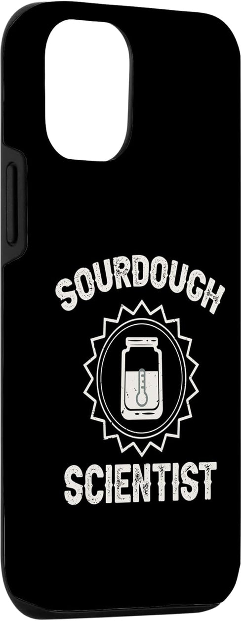 iPhone 12/12 Pro Sourdough Scientist Funny Bread Baker Baking Humor Foodie Case...