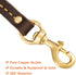 Guiding Star Leather Dog Leash 6ft, Dog Leashes for Large Dogs Heavy Duty, Soft Handmade Leather Training Leash for Large & Medium Dogs (6ftx3/4in...