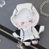 niannyyhouse 10cm Plush Doll Clothes Hoodie Color Blocked Pants Black and White Outfit Doll Accessories (Black)...
