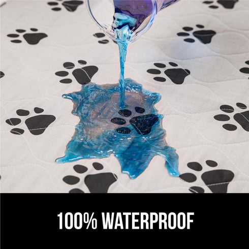 Gorilla Grip Washable Puppy Pads, Slip Resistant Dog Crate Mat, Waterproof Cloth Pee Pad for Training Puppies in Playpen, Reusable Pet Incontinenc...