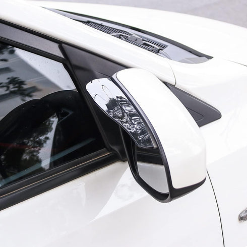 2PCS Car Rear View Mirror Rain Eyebrows, Rainproof Auto Side Mirror Guard, Waterproof PVC Vehicle Rearview Mirror Rain Visor Smoke Cover, Car Acce...