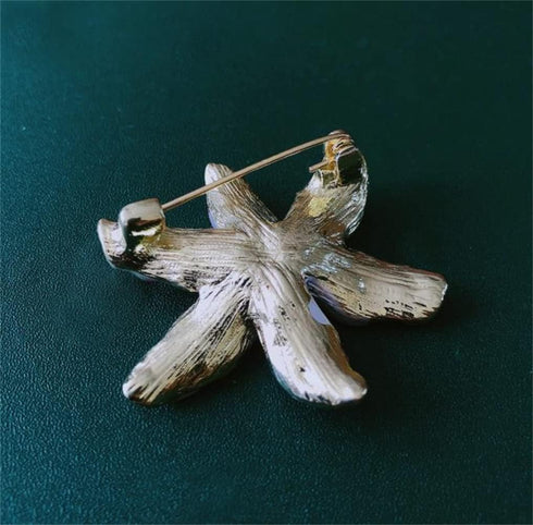 Iris Flower Enamel Pins Brooches with Pearl Bag Clothes Lapel Pins Badge Plant Brooch Pin Jewelry Gifts for friends...