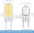 G8 LED Bulb, 20W Equivalent G8 Light Bulb, 2W 120V G8 Bi Pin Base, Dimmable, Daylight White 5000K, 10Packs...