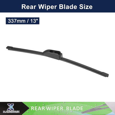 X AUTOHAUX Rear Windshield Wiper Blade Replacement for Hyundai Elantra 2012-2017 for Hyundai Elantra GT 2012-2017 for Kia Optima 2015-2018...