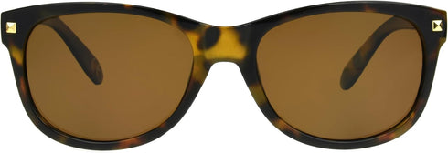 Foster Grant Sutton Polarized Sunglasses For Women, Brown Tortoise Shell Sunglasses...