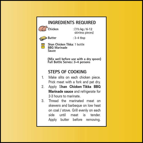 Shan Chicken Tikka Cooking Sauce 12.3oz (350g) - Simmer Sauce for Super Spicy BBQ Marinade - Easy to Cook Delicious Meal at Home - Suitable for Ve...