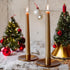 Candlestock Real Bayberry Taper Candle Pair 8 inch - Pure Bayberry and Pure 100% USA Beeswax Blend - Dripless Taper Candle Pair...