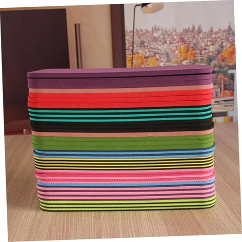 Veemoon 6pcs Exercise Matts for Floor Padded Yoga Mat Flooring Knee Pads Yoga Fitness Accessories Yoga Knee Elbow Small Mat Yoga Sitting Pad Kneel...