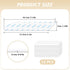 Rug Tape 12PCS Reusable Washable Removable Non-Slip Rug Stickers, Double Sided Adhesive Rug Grip for Hardwood Floors Tile, No Damage Carpet Tape t...