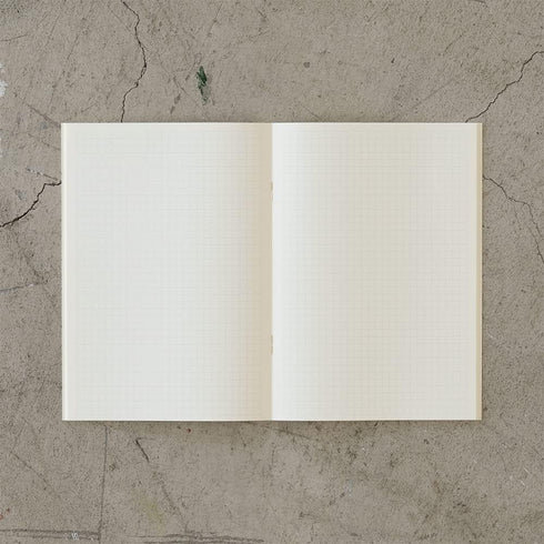 Midori 15305006 Notebook, MD Notebook, Light, A5, Square Ruled, Set of 3, A...