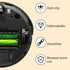4 Pack Tires for IROBOT ROOMBA Wheels Series E5 E6 E7 i7 i7+ 500, 600, 700, 800 and 900 Anti-Slip, Great Adhesion and Easy Assembly. Replacement f...