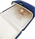 Navy Blue High End Luxurious Velvet Jewelry Box for Brooch Honorary Pin Badge Box Special Presentation Premium Grade Unique Design (Jewelry is not...
