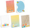 Summer Vibes Sticky Note Set / 4" x 6" Repositionable Sticky Note Pads/Five Modern Beach Theme Designs/Made in The USA...