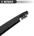 Motoforti Windshield Wiper Blade Arm Set, 14 Inch Rear Window Wiper Kit, for Kia Borrego 2009, Rubber, Black...