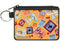 Movies Wallet, Coin Purse, The Wizard of Oz Vintage Picture Cards Scattered Yellow, Canvas...
