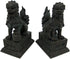 YTC Summit International, Inc. Pair of Chinese Lions Stone Guardian Statue on Engraved Base Figurines Set of 2...