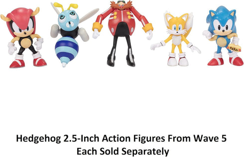 Sonic The Hedgehog 2.5-Inch Action Figure Classic Mighty Collectible Toy...
