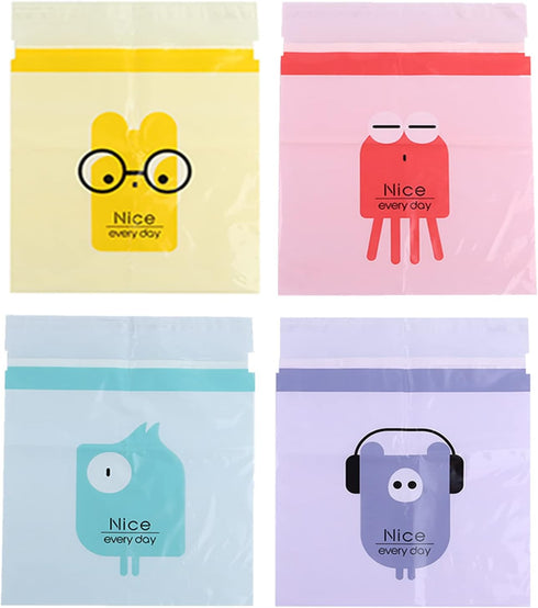 60pcs Easy StickOn Disposable Car Trash Bags,Waterproof Garbage Bags,Durable Kitchen Storage...