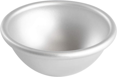 Fat Daddio's 4 Inch x 2 Inch Deep Aluminum Hemisphere Pan...