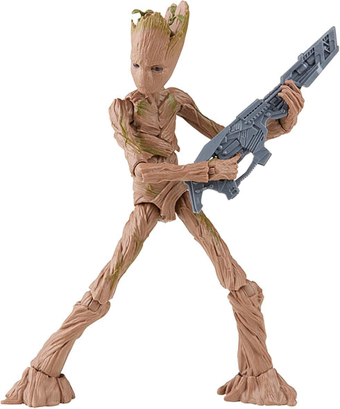 Marvel Legends Series Thor: Love and Thunder Groot Action Figure 6-inch Collectible Toy, 4 Accessories, 1 Build-A-Figure Part...