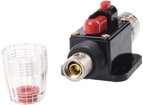 Circuit Breaker 20A 20-300amp Reset Fuse Holder Inline Fuse for Car Audio and Amps Overload Protection 12V-24V DC Replace Fuses...
