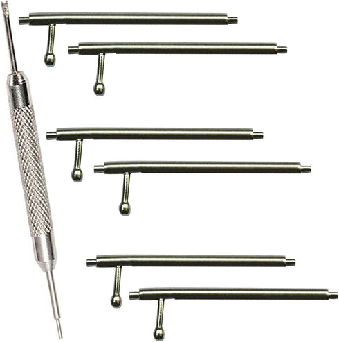 Fitbit Versa/Versa 2/Versa Lite Quick Release Spring Bars 6PCS - 23mm Stainless Steel Watch Band Pins Diameter 1.5mm + Watchband Tool for Smartwat...