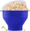 The Original Korcci Microwaveable Silicone Popcorn Popper, BPA Free Microwave Popcorn Popper, Collapsible Microwave Popcorn Maker Bowl, Use In Mic...