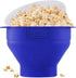 The Original Korcci Microwaveable Silicone Popcorn Popper, BPA Free Microwave Popcorn Popper, Collapsible Microwave Popcorn Maker Bowl, Use In Mic...