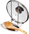 Pan Lid Holder Progressive Lid and Spoon Rest Shelf 304 Stainless Steel Pan Lid Organizer Kitchen Decor Tool...