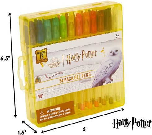 Innovative Designs Harry Potter Wizarding World Gel Pen Set for Kids, 24 Pack with Glitter Gel Pens, Cute Pens for Girls and Boys...