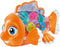 Nenekal Transparent Electric Gear Gold Fish Toddler Toys with Music & Lights. Bump and Go Technology. Perfect for Babies Tummy Time, Educational S...