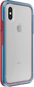 LifeProof Slam Series Case for Apple iPhone Xs Max - Varsity (Clear/Red/Blue)...