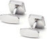 Silver Natural Mother of Pearl Cufflinks for Men Women In Gift Case Square Men's Cufflinks Jewelry Set for Wedding Party Anniversary Business Even...