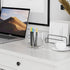 MaxGear Pen Holder 2 Pack Clear Acrylic Pencil Holder for Desk, Pen Cups for Desk Supplies Holders, Acrylic Cup Holder for Toothbrush, Straw, Make...