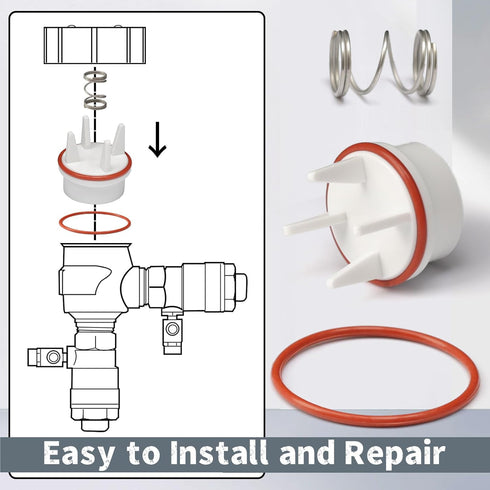 800M4 Vent Float Disk Assembly Repair Kit Replacment for Watts 1" 800QT Backflow Valve 0887715 887715 RK 800M4-FR-V1...