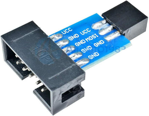 2pcs 10 Pin Convert to Standard 6 Pin Adapter Board F ATMEL AVRISP USBASP STK500 CF...