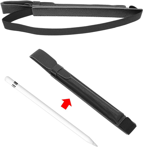 eMagTech Stylus Pouch PU Leather Pen Case Portable Elastic Pencil Case Cover Compatible with Remarkable 2 Compatible with Apple Pro 12.9 Black......