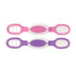 Nuby Dip & Scoop Spoons - (2-Pack) Baby Led Weaning Spoons for Babies - 6+ Months - Purple and Pink...