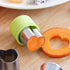 14 Pcs Fruit Vegetable Cookie Cutters Shapes Sets Stainless Steel Food Mini Pie Cookie Stamps Mold for Kids Baking,Bento Box and Decorating Tools...