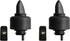 The Pure Pour Liquor Bottle Pourers - Leak-Proof Pour Spouts with Dust Caps – Fits Most Alcohol, Syrup, Olive Oil & Vinegar Bottles – Dishwasher S...